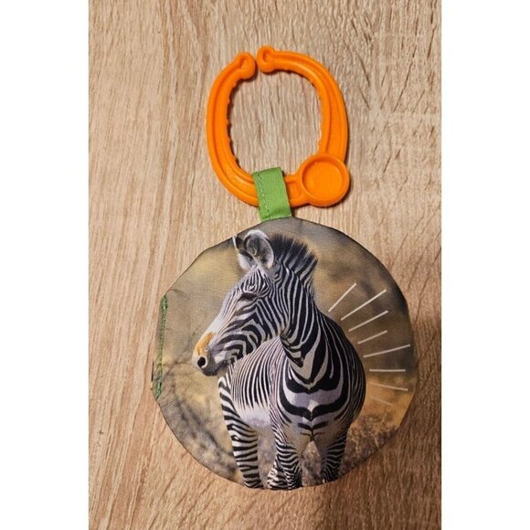 Baby Einstein Activity Gym Bouncer Replacement Part Toy Zebra Lion - Picture 2 of 2